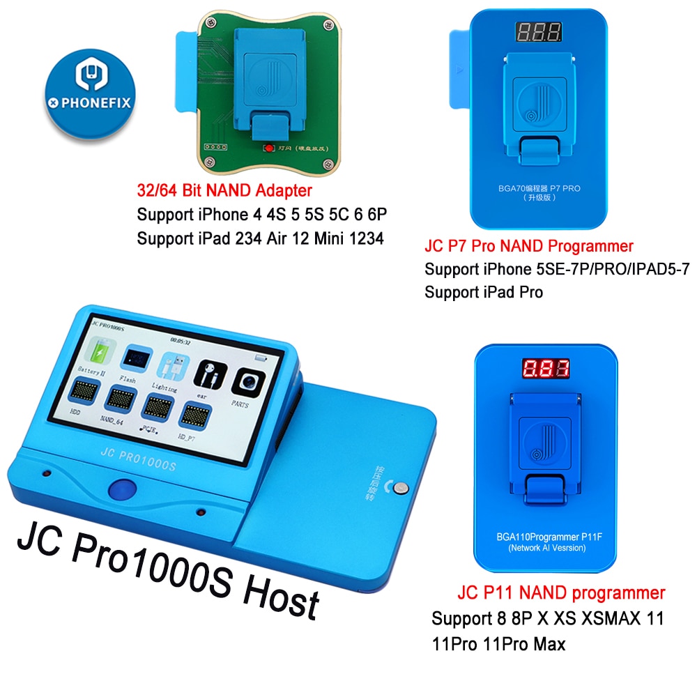 JC Pro1000S JC P11 JC P7 Pro BGA70 Nand α׷..